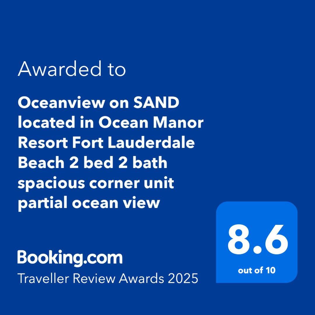 Oceanview Resort: Fort Lauderdale Beachfront Corner Suite Exterior photo